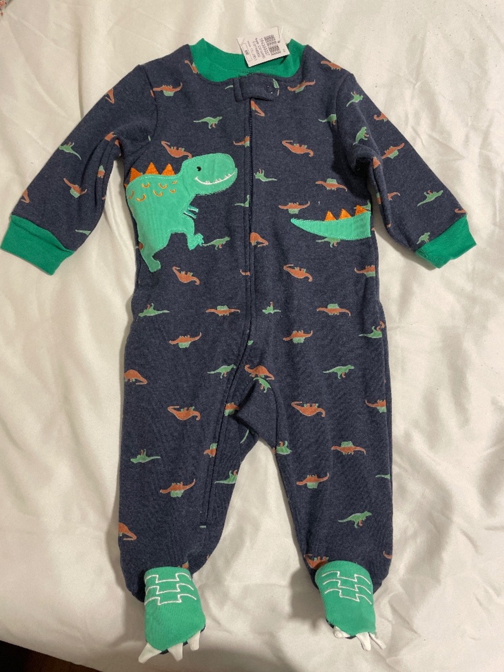 Dinosaur onesie